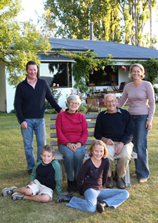 The Subtil family of Omarama, NZ